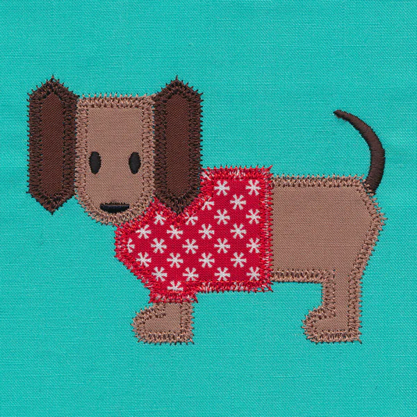Dachshund Quilt Block (In-the-Hoop) - Image 7