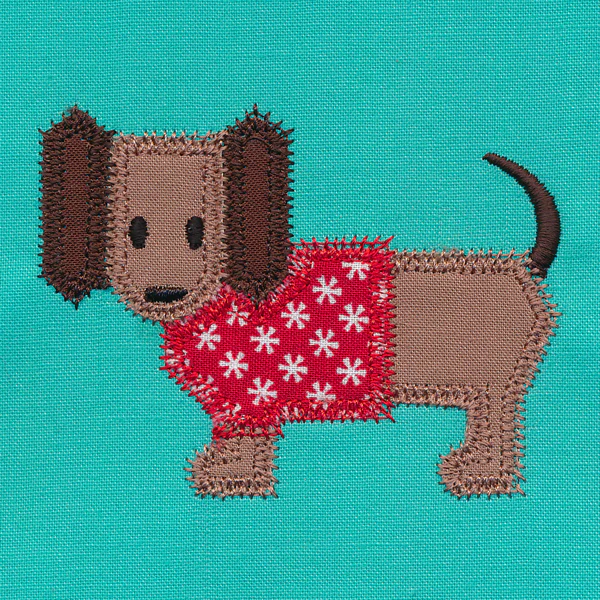 Dachshund Quilt Block (In-the-Hoop) - Image 9