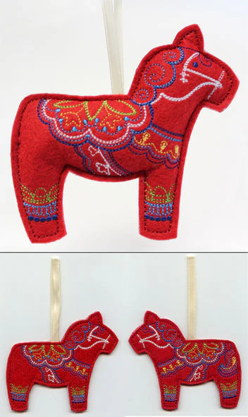 Dala Horse (Stuffed) - Image 2
