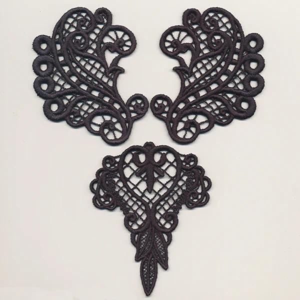 Dark Adornments - Cuff Bracelet (Lace) - Image 2