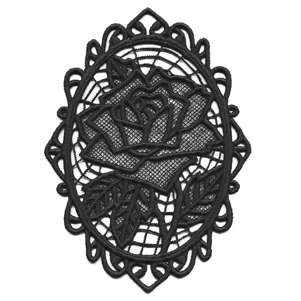 Darkly Delicate - Rose Cameo (Lace) - Image 3
