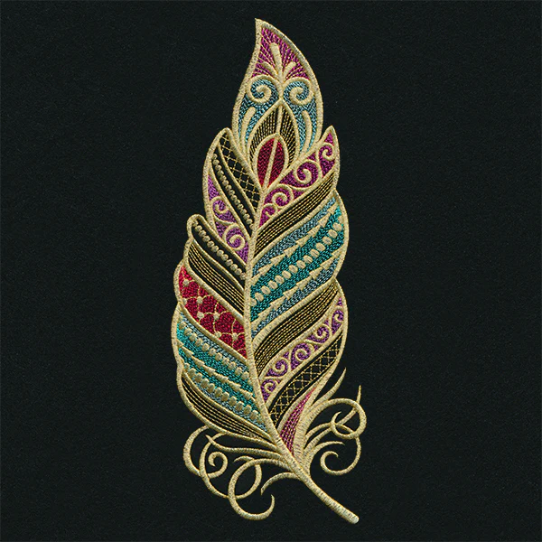 Dazzling Filigree Feather - Image 5