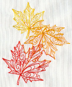 Delicate Autumn Leaves - Image 3