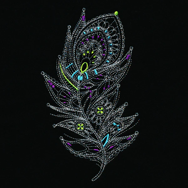Delicate Boho Feather - Image 4