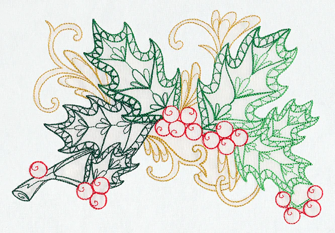 Delicate December - Holly