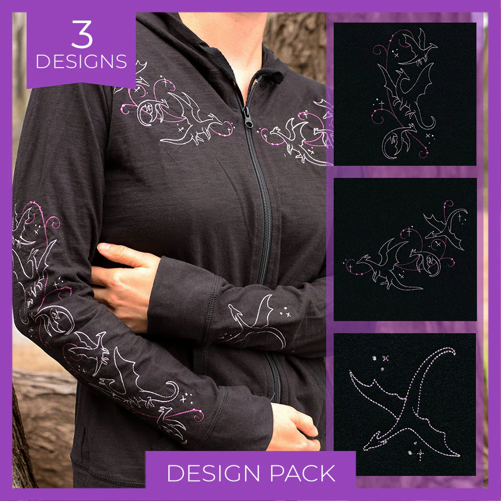 Delicate Dragon Apparel Design Pack - Image 6