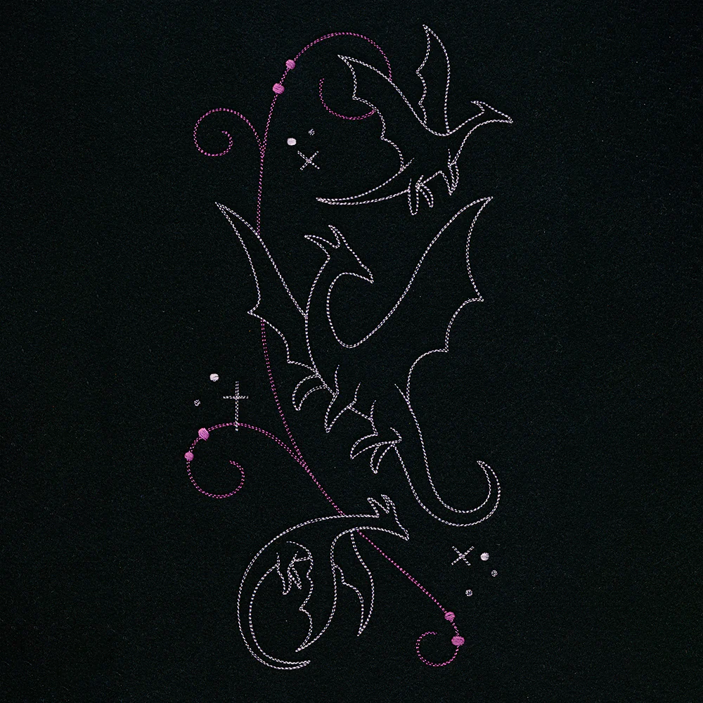 Delicate Dragon Border