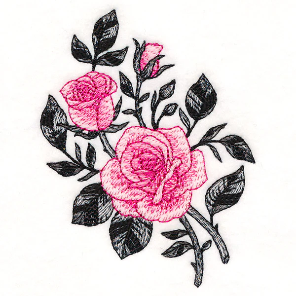 Delicate Rose Spray - Image 6