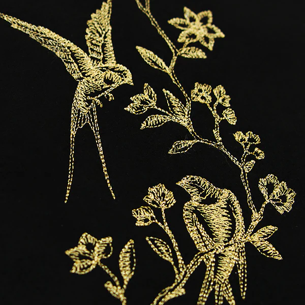 Delicate Swallows in Branches - Image 10