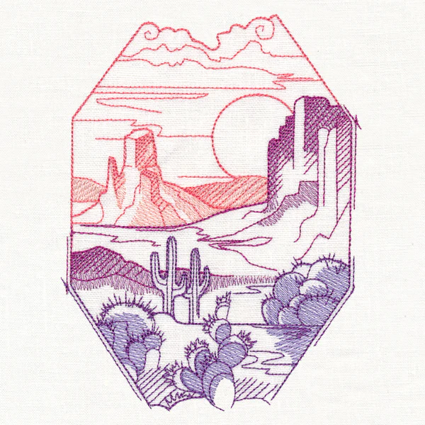 Desert Scene Window - Image 3