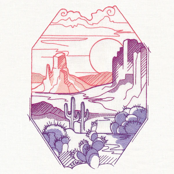 Desert Scene Window - Image 5