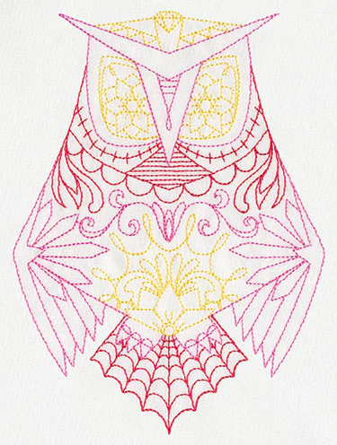 Dia de los Muertos Owl - Image 2