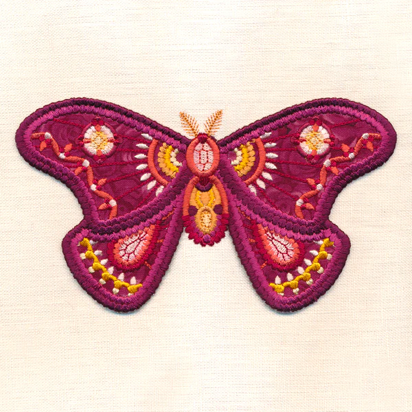 Dimensional Moth (3D Applique) - Image 6