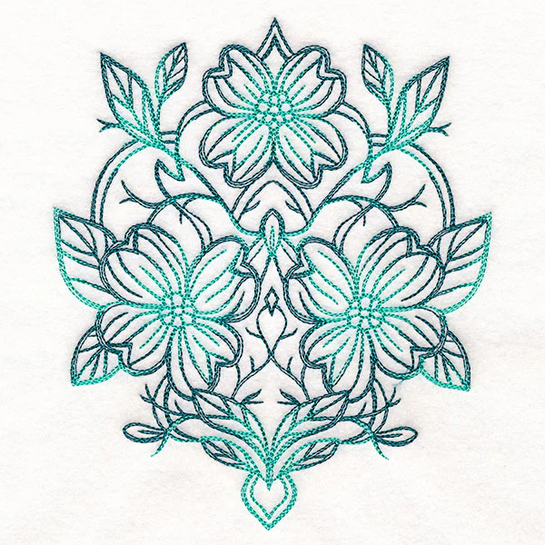 Dogwood Flower Crest - Image 3