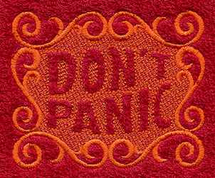 Don't Panic (Embossed) - Image 2