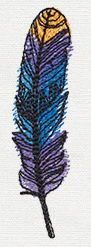 Doodle Feathers - Feather 1 - Image 2