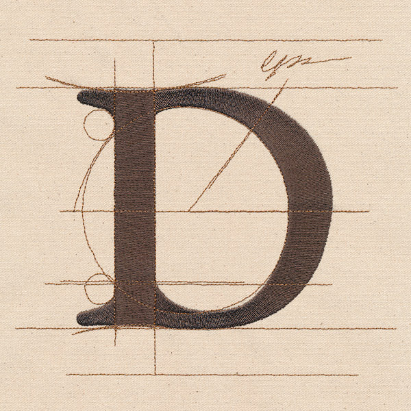 Drafting Letter D - Image 3