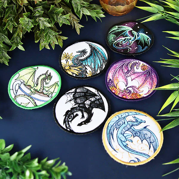 Dragon Coasters II (In-the-Hoop) Design Pack - Image 11