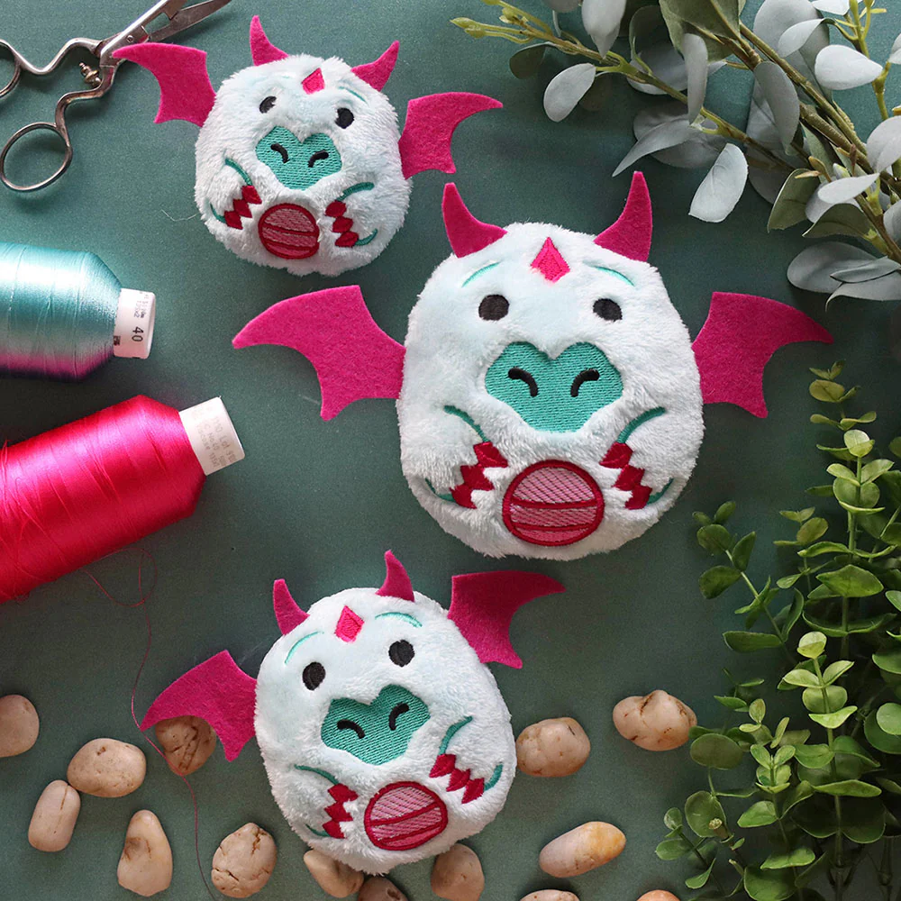 Dragon Hatchling Plush (In-the-Hoop) - Image 2