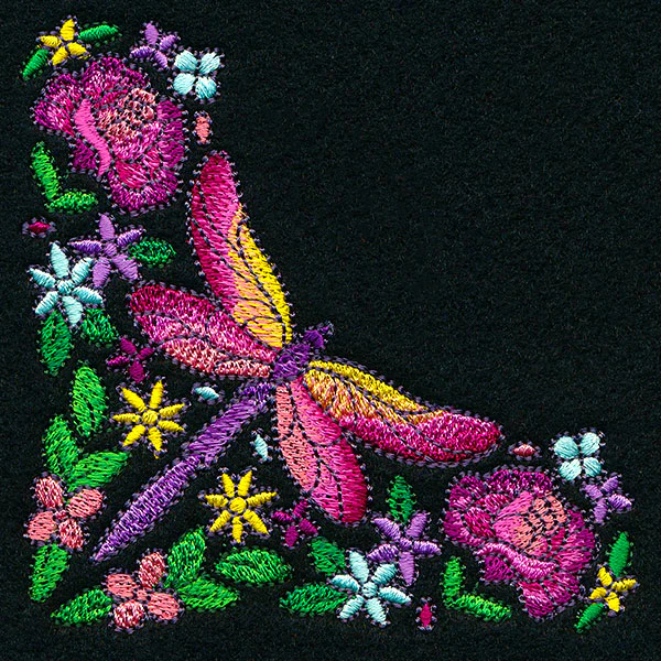 Dragonfly Kaleidoscope Corner - Image 3
