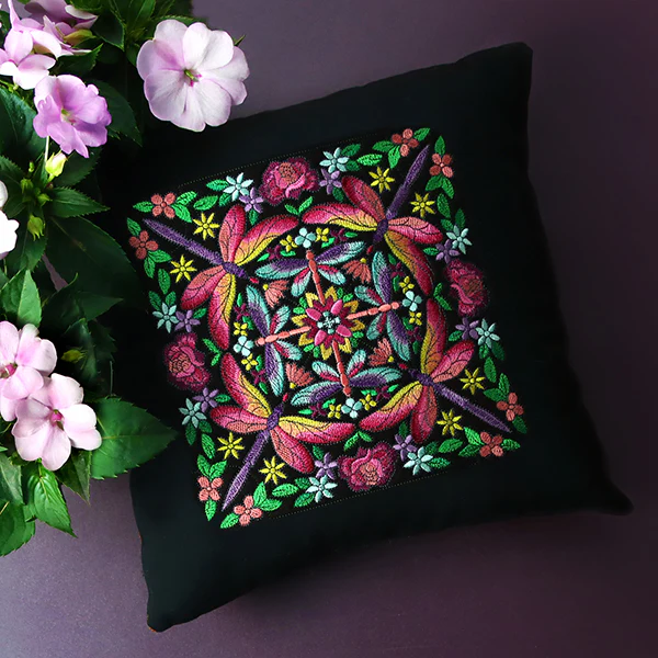 Dragonfly Kaleidoscope Square - Image 8
