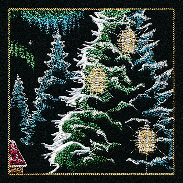 Dragons & Gingerbread Christmas Panel 4 - Image 5