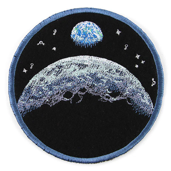 Earth Rise Moon Coaster (In-the-Hoop)