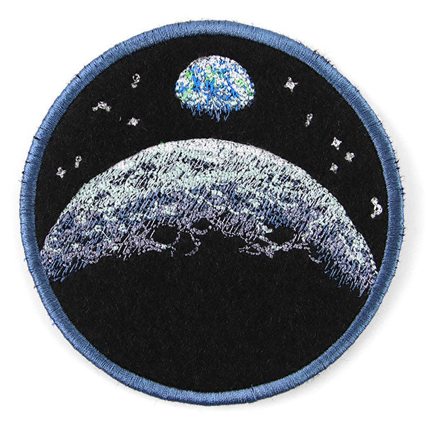 Earth Rise Moon Coaster (In-the-Hoop) - Image 2