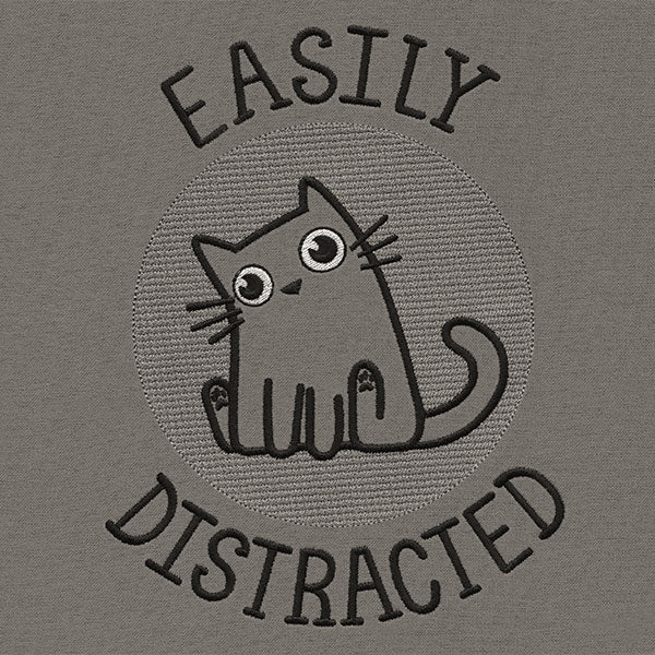Easily Distracted Cat (Embossed) - Image 10