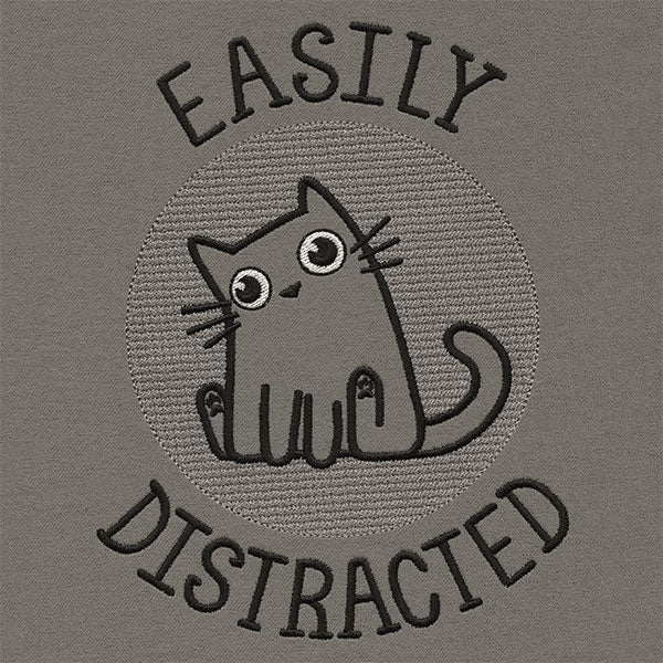 Easily Distracted Cat (Embossed) - Image 4