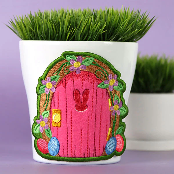 Easter Bunny Burrow Door (In-the-Hoop) - Image 7