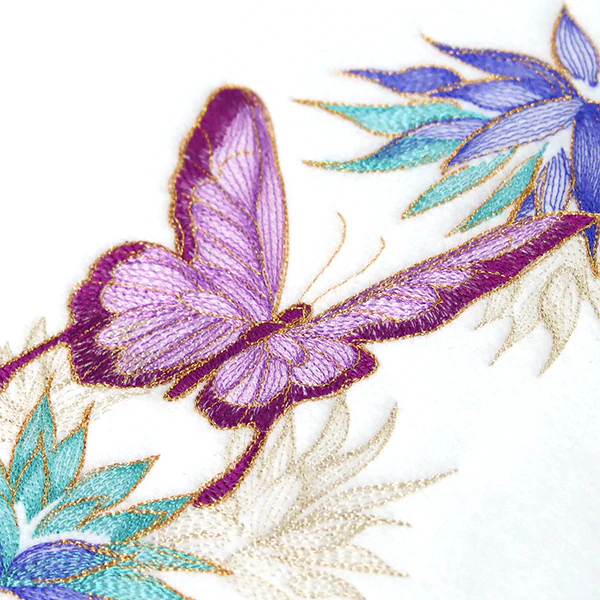 Elegant Butterfly and Blooms - Image 6