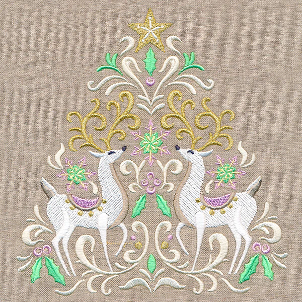 Elegant Winter Wonderland Crest - Image 3