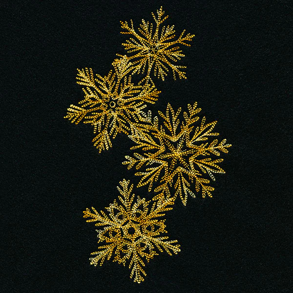 Elements of Winter Snowflake Cascade - Image 5