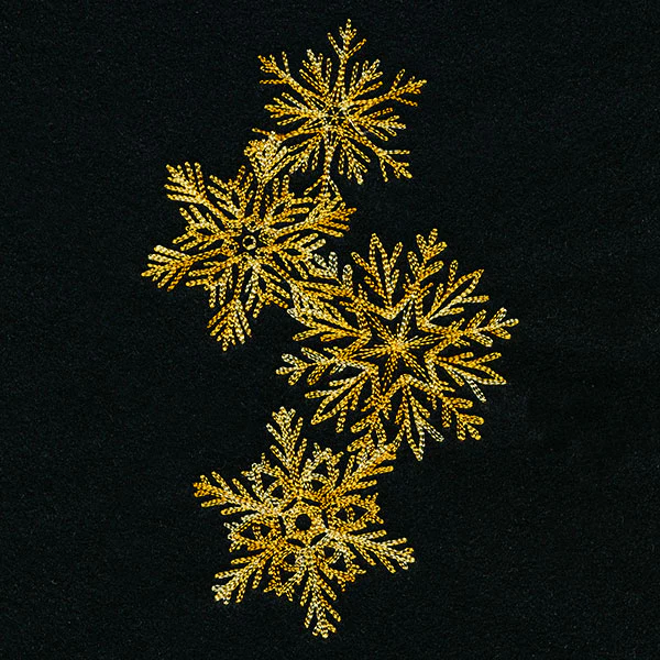 Elements of Winter Snowflake Cascade - Image 7