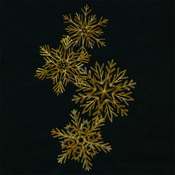 Elements of Winter Snowflake Cascade - Image 9