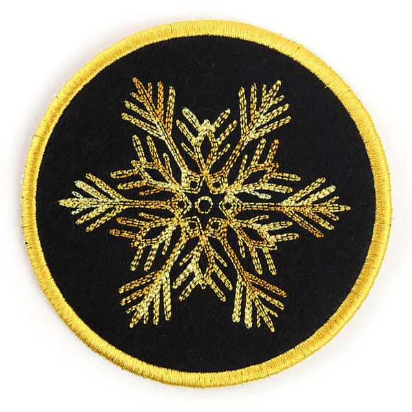 Elements of Winter Snowflake Coaster 3 (In-the-Hoop) - Image 3