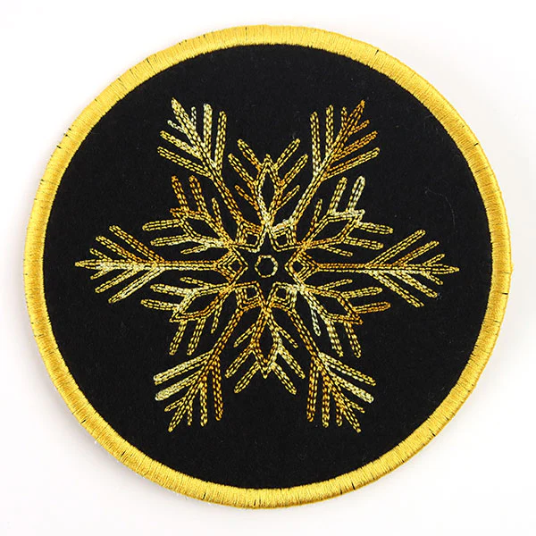 Elements of Winter Snowflake Coaster 3 (In-the-Hoop) - Image 5