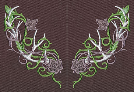 Elven Court Antler Neckline (Split) - Image 3