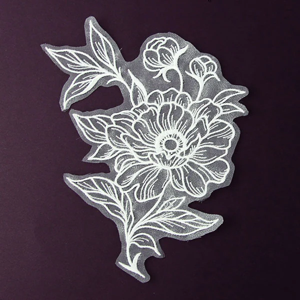 Embellish Me with Flowers - Anemone (Freestanding Organza) - Image 3