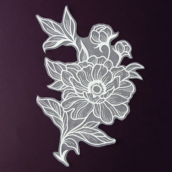 Embellish Me with Flowers - Anemone (Freestanding Organza) - Image 4
