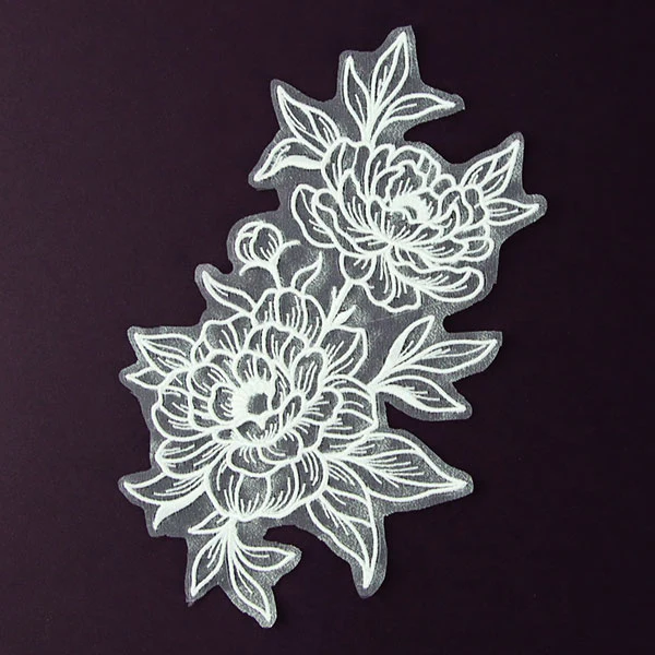 Embellish Me with Flowers - Peony (Freestanding Organza) - Image 3