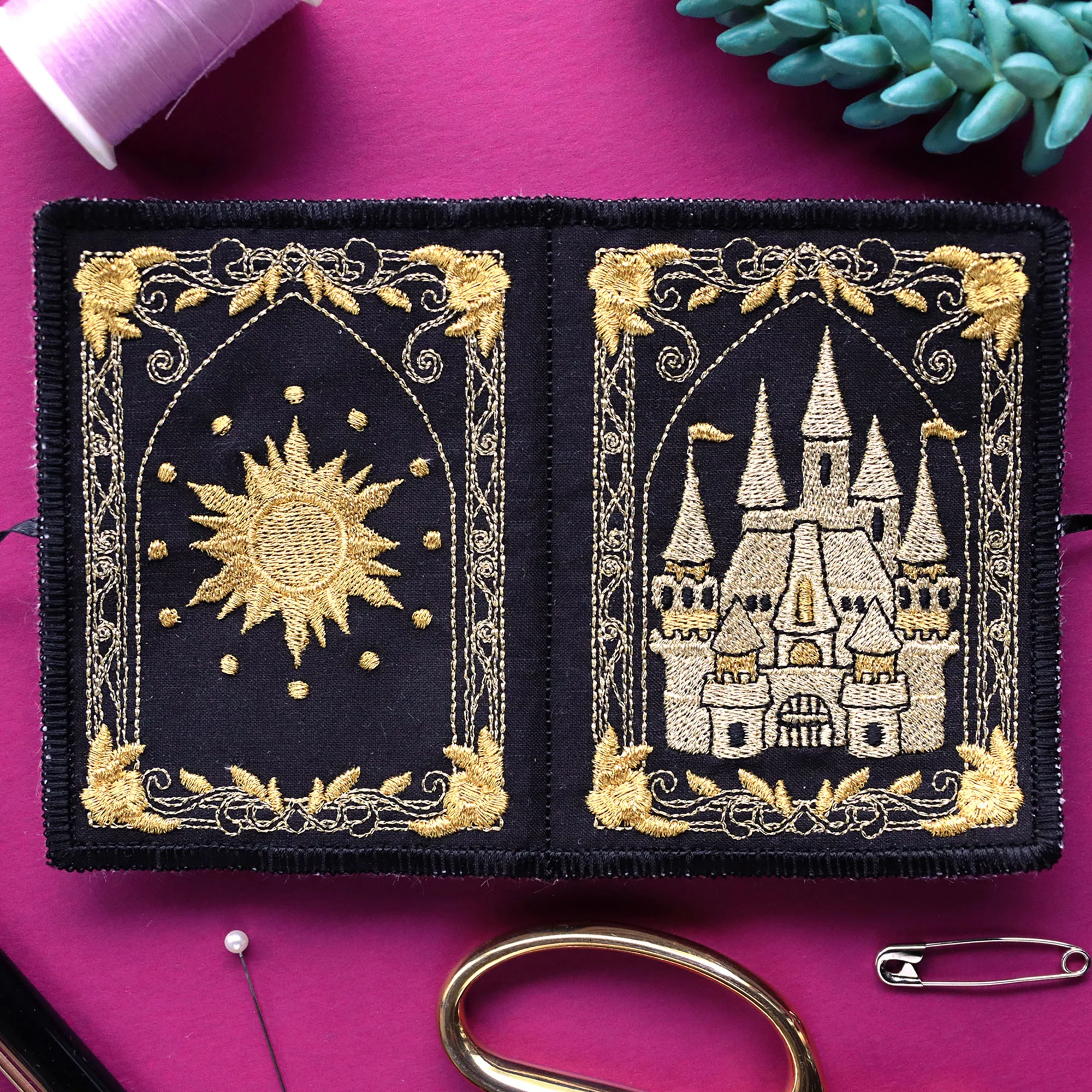 Enchanted Castle Needle book (In-the-Hoop)