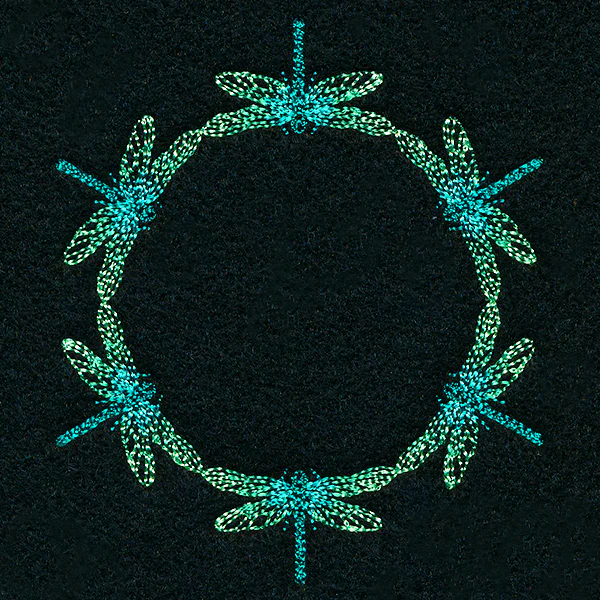 Enchanted Dragonfly Wreath - Image 4