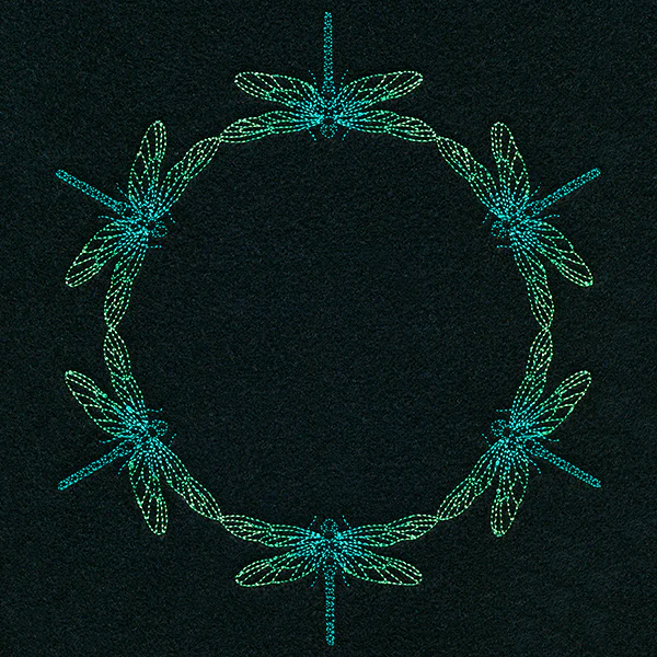Enchanted Dragonfly Wreath - Image 5