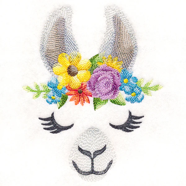 Enchanting Llama Face - Image 3
