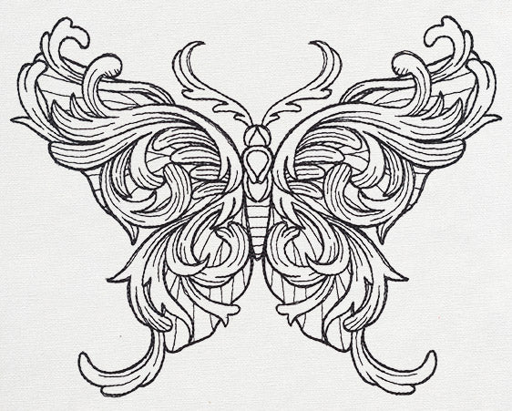 Engraved Butterfly - Image 2