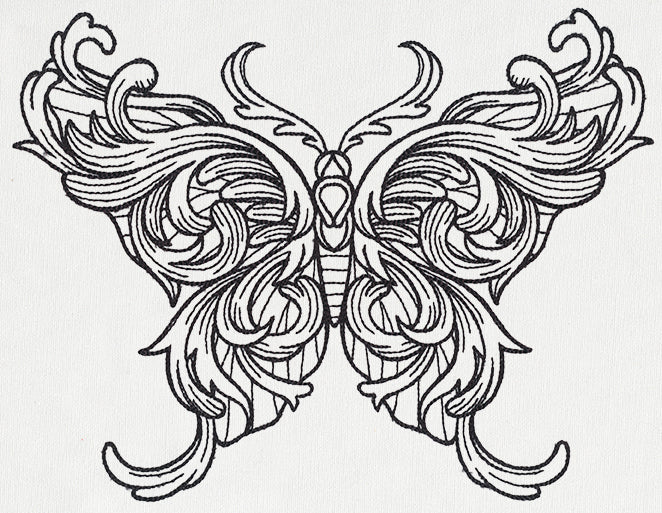 Engraved Butterfly - Image 5