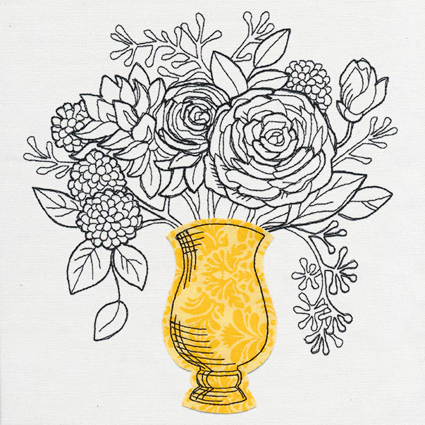 Engraved Vase (Applique) - Image 6