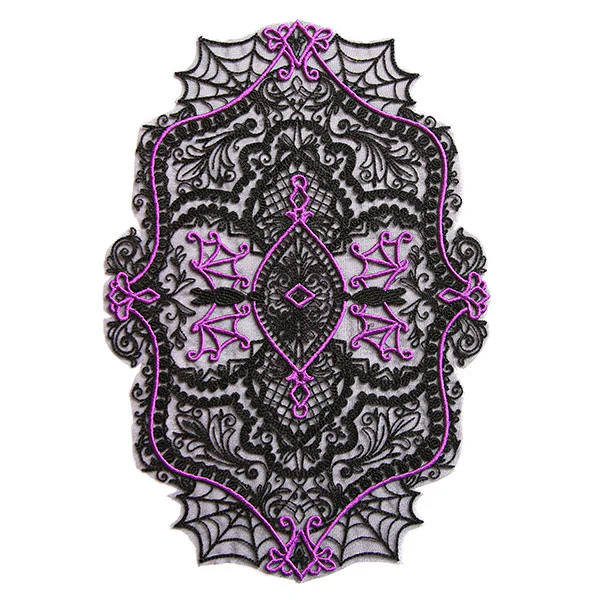 Exquisite Halloween Doily (Freestanding Organza) - Image 2